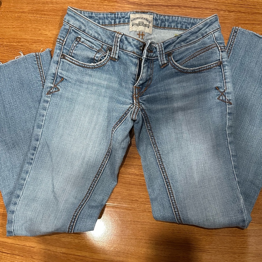 Angel Vintage Blue Jeans